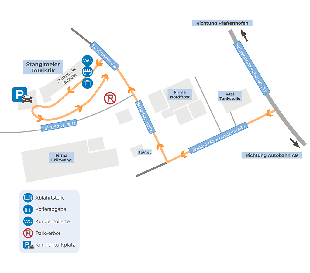 Anweisung Koffer - Betriebshof Pfaffenhofen