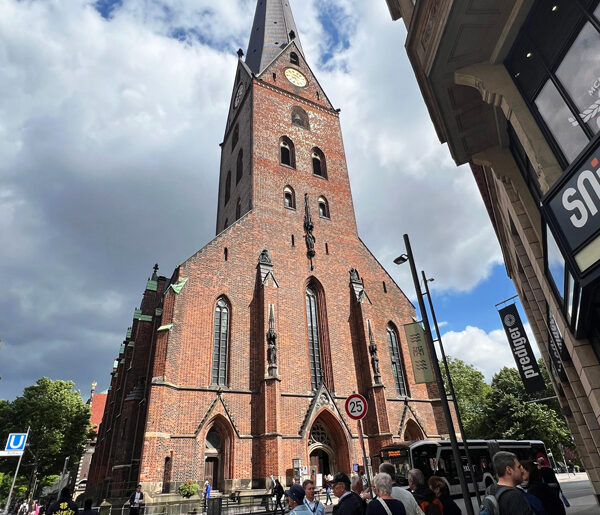 Foto während der Stadtführung in Hamburg