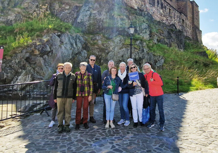 Unsere Reisegruppe in Schottland