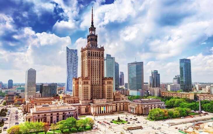 Kulturpalast in Warschau, Polen - © Photocreo Bednarek - Fotolia