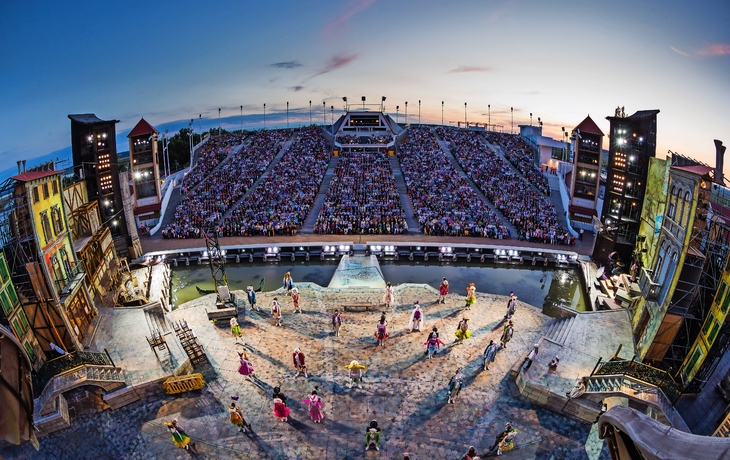 Seefestspiele Mörbisch in Mörbisch am See, Österreich - © Seefestspiele Mörbisch/Jerzy Bin