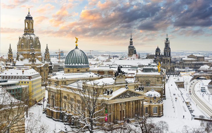 Dresden im Winter - © modernmovie - stock.adobe.com