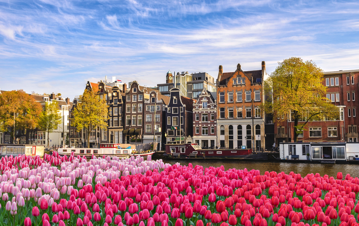 © Noppasinw - stock.adobe.com - Amsterdam im Frühling