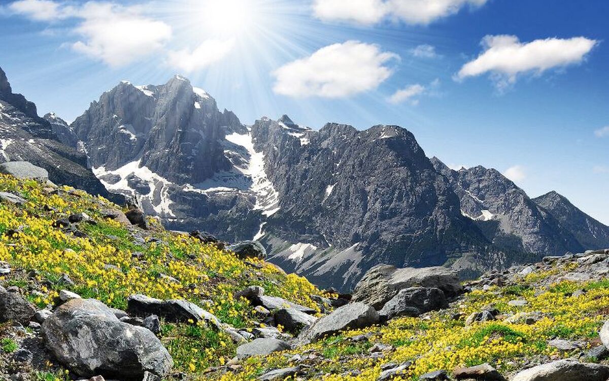 view of the mountain Brenta-Dolomites Italy - © vencav - Fotolia