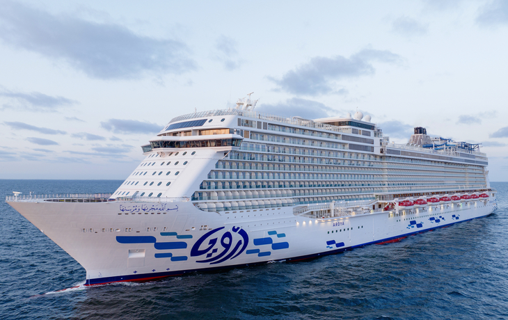 © AROYA Cruises - Außenaufnahme des Schiffs