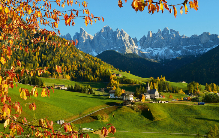 St. Magdalena in den Dolomiten - © iPics - Fotolia