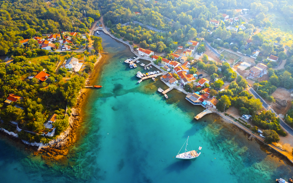 Cres von oben - © Leonid Tit - stock.adobe.com