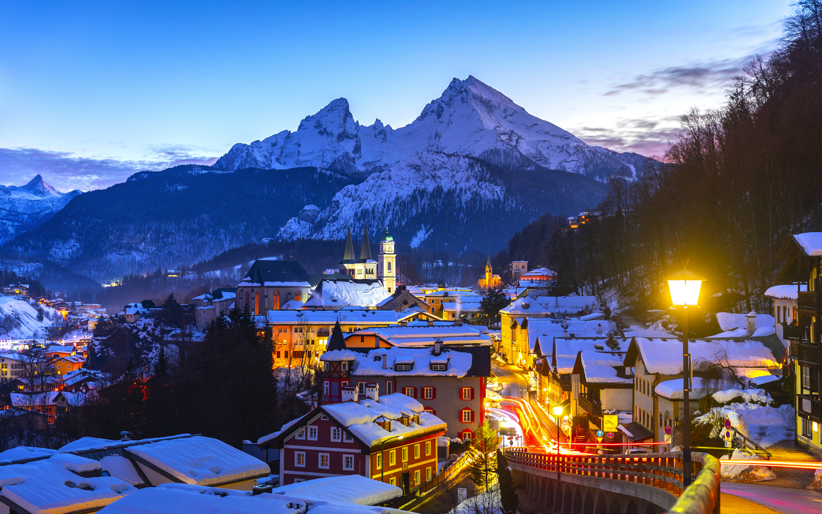 Berchtesgaden vor dem berühmten Watzmann, Deutschland - © Aleh Varanishcha - stock.adobe.com