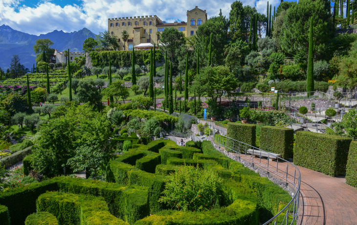 Gärten von Schloss Trauttmansdorff bei Meran in Italien - ©fotoember - stock.adobe.com