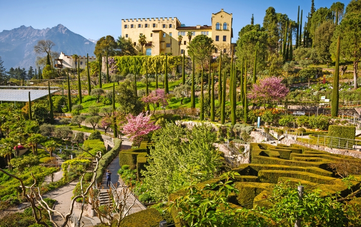 botanische Gärten von Schloss Trauttmansdorf bei Meran - © lorenza62 - Fotolia