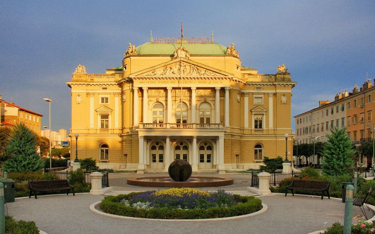 NATIONALTHEATER IN RIJEKA IN KROATIEN - © blantiag - Fotolia