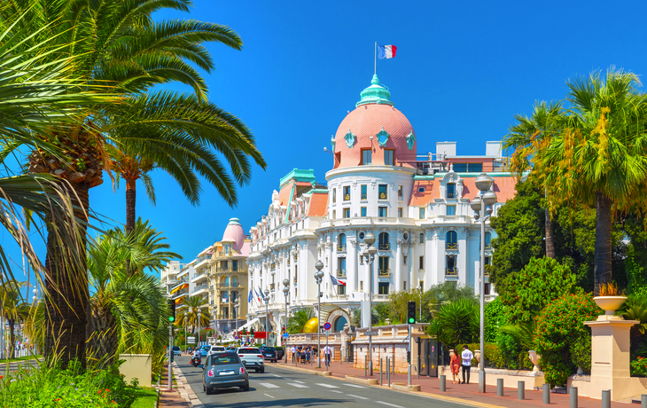 Promenade des Anglais in Nizza, Frankreich - © Aleh Varanishcha - stock.adobe.com