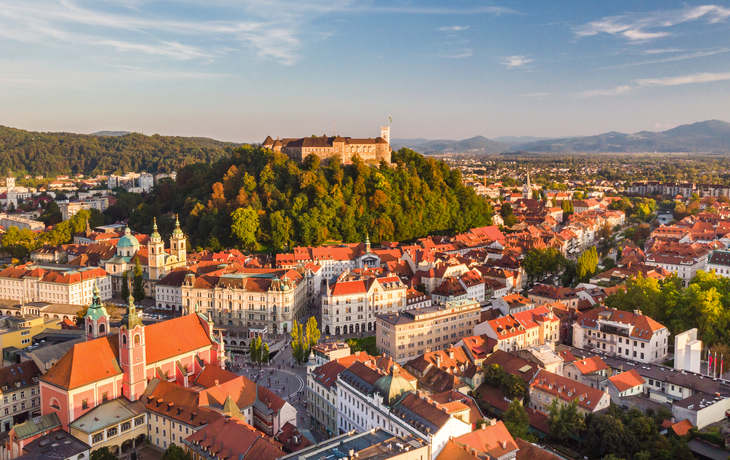 Stadtbild von Ljubljana - © kasto - stock.adobe.com