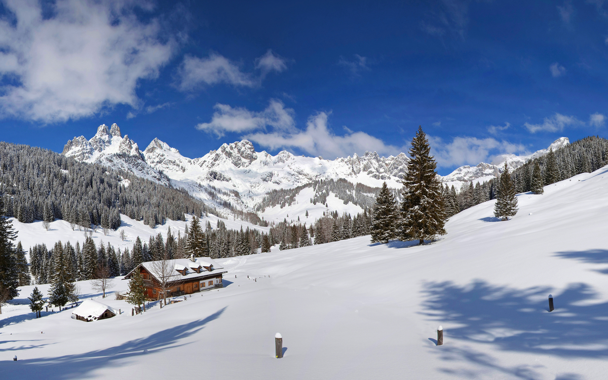 Winterpanorama an der Hofalm - © christakramer - stock.adobe.com