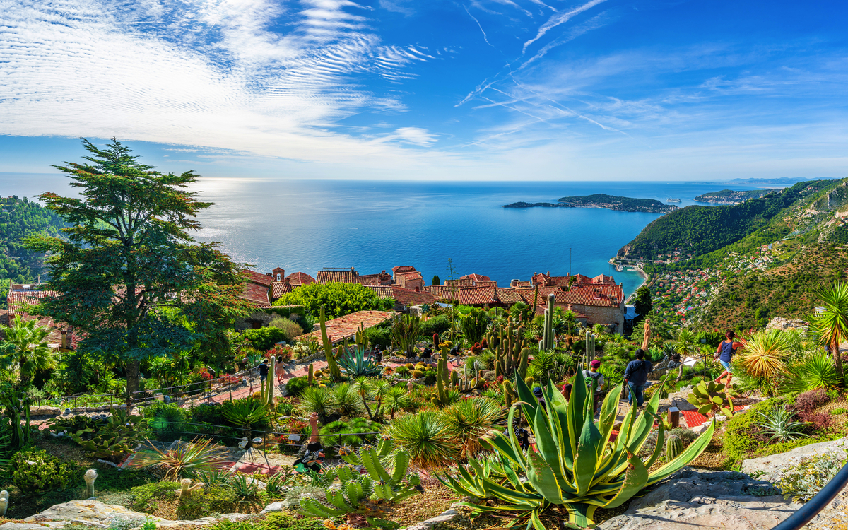 Eze an der französischen Riviera - © Balate Dorin - stock.adobe.com