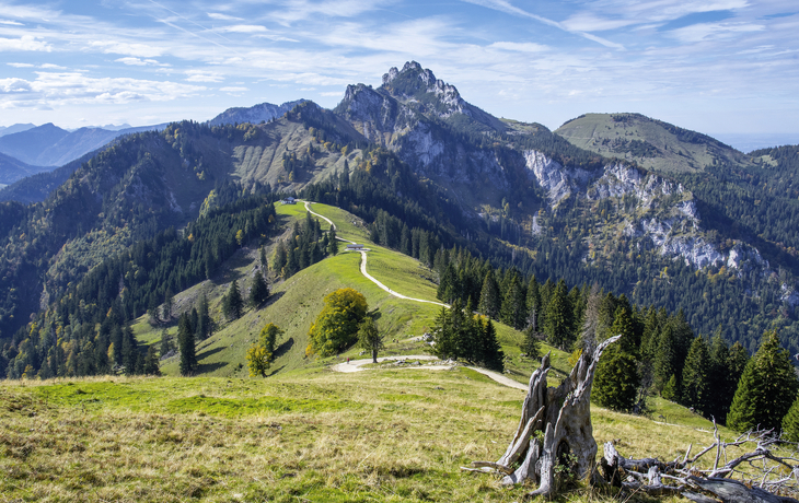 Höhenweg zum Kampenwand-Gipfel - © Bavariablue - stock.adobe.com