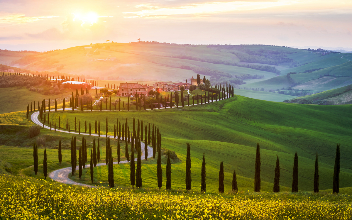 Landschaft in der Toskana, Italien - ©Vojtech Herout - stock.adobe.com