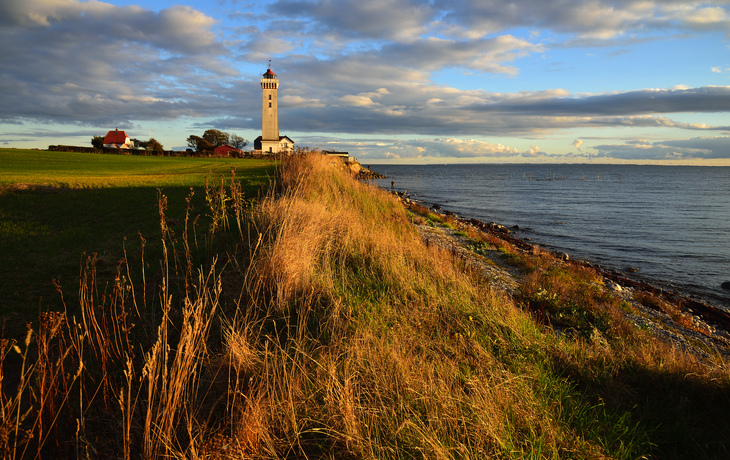 Leuchtturm Helnæs auf der Insel Fünen in Dänemark - ©Holger - stock.adobe.com