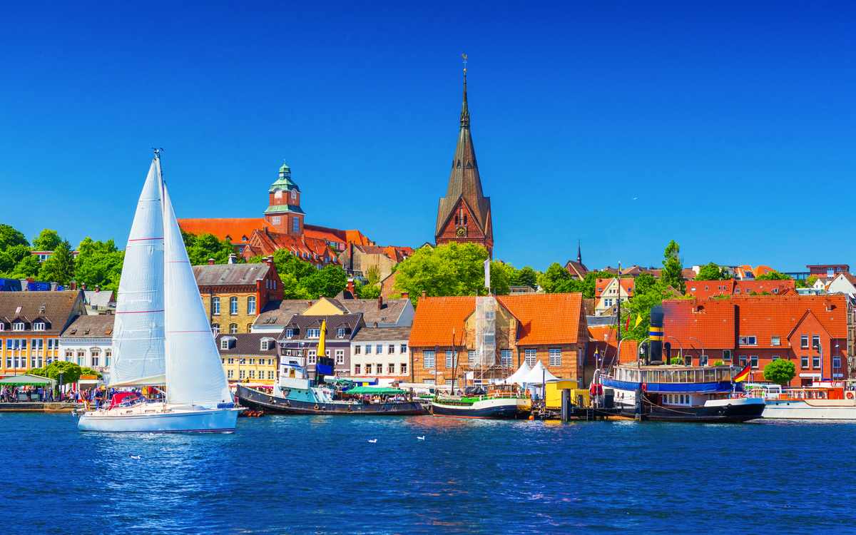 Stadtbild von Flensburg - ©rsphotography - stock.adobe.com