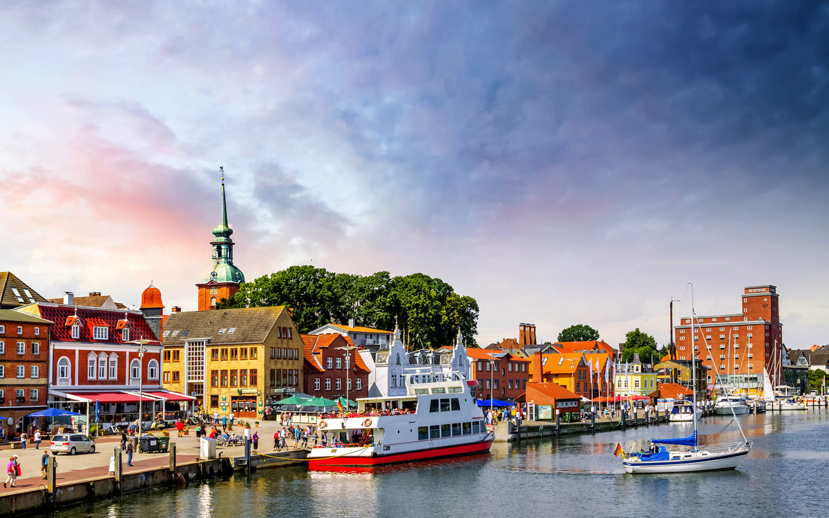 Blick auf Kappeln an der Schlei - © Sina Ettmer - stock.adobe.com