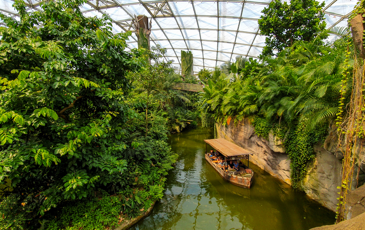 Bootstour im Gondwanaland Leipzig // Boat tour in the Gondwanaland Leipzig - © TMGS mbH/RFB ReadyForBoarding.pl