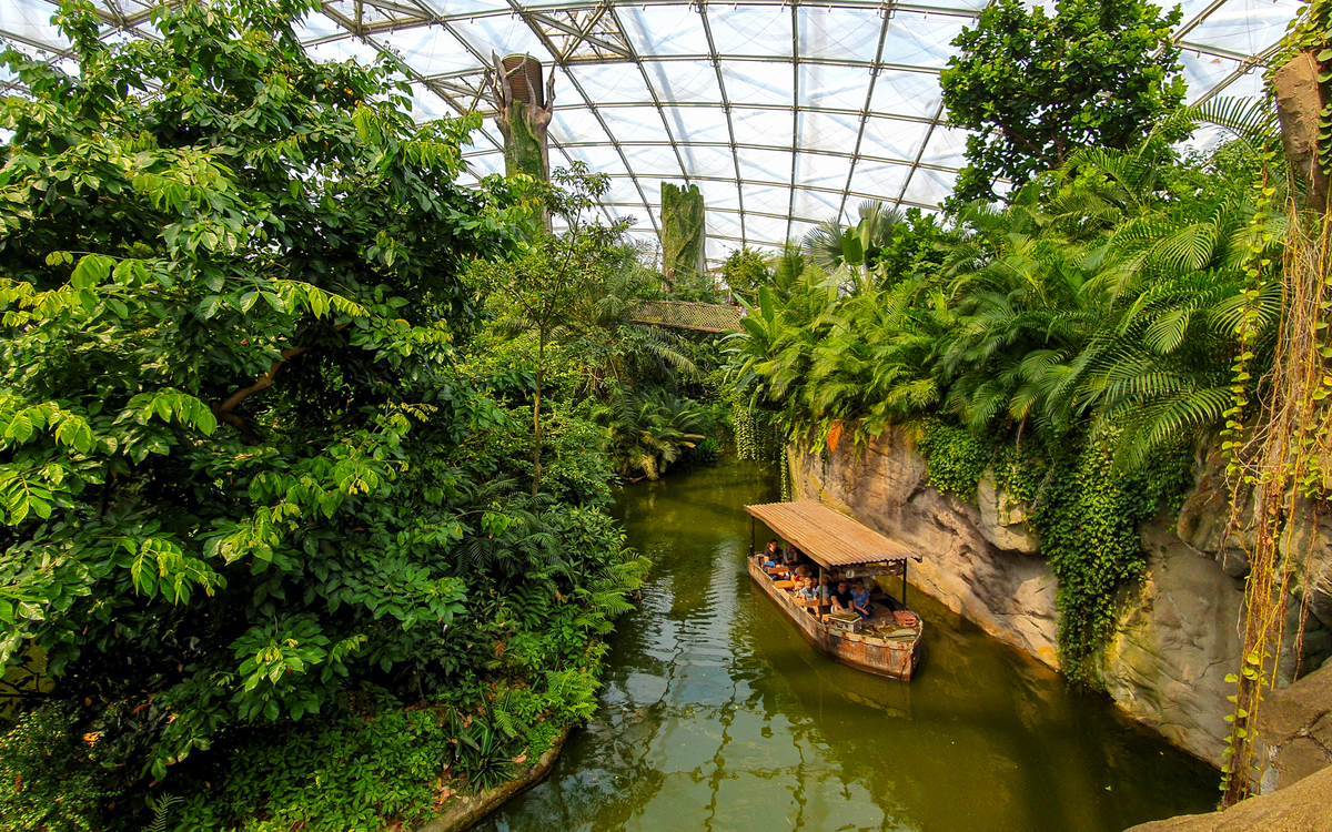 Bootstour im Gondwanaland Leipzig // Boat tour in the Gondwanaland Leipzig - © TMGS mbH/RFB ReadyForBoarding.pl