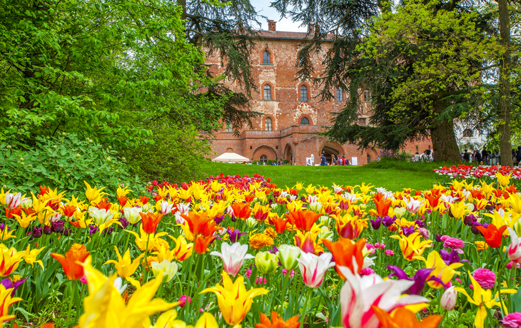 Schloss von Pralormo in Turin, Italien