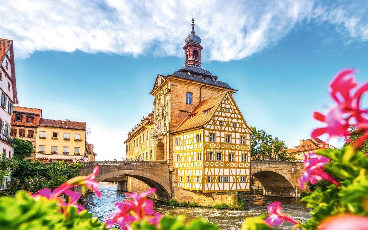 Brückenrathaus in Bamberg, Deutschland - © pure-life-pictures - Fotolia