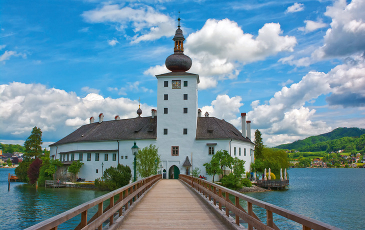 Schloss Ort am Traunsee in Oberösterreich - © huspi - Fotolia
