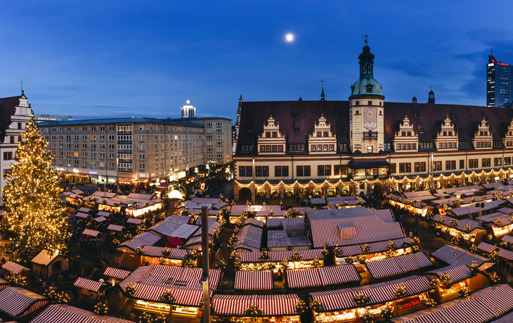 Weihnachtsmarkt in Leipzig, Deutschland - ©shakishan - stock.adobe.com