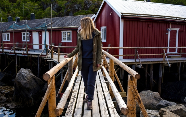 Bunte Holzhäuser der Tyske Brygge in Bergen, Norwegen, an der Südwestküste Skandinaviens. - © Nancy Pauwels - stock.adobe.com