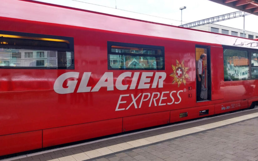 Foto unserer Zug um Zug Reise - Tag 3 - Glacier Express