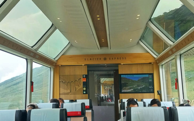 Foto unserer Zug um Zug Reise - Tag 3 - Glacier Express